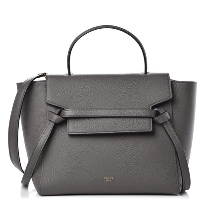 Celine Grained Calfskin Micro Belt Bag Grey 1 of 11