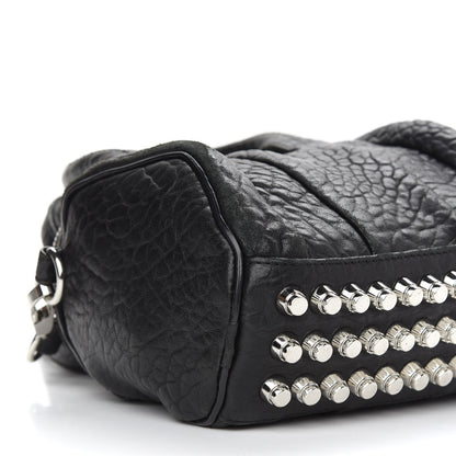 Alexander Wang Pebbled Lambskin Mini Rockie Black Rhodium Hardware 7 of 11