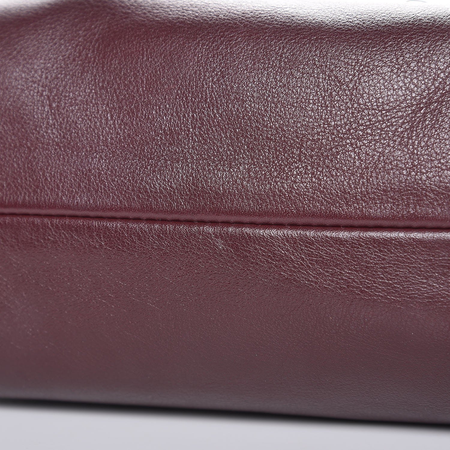 Burberry Calfskin House Check Little Crush Deep Claret 9 of 9
