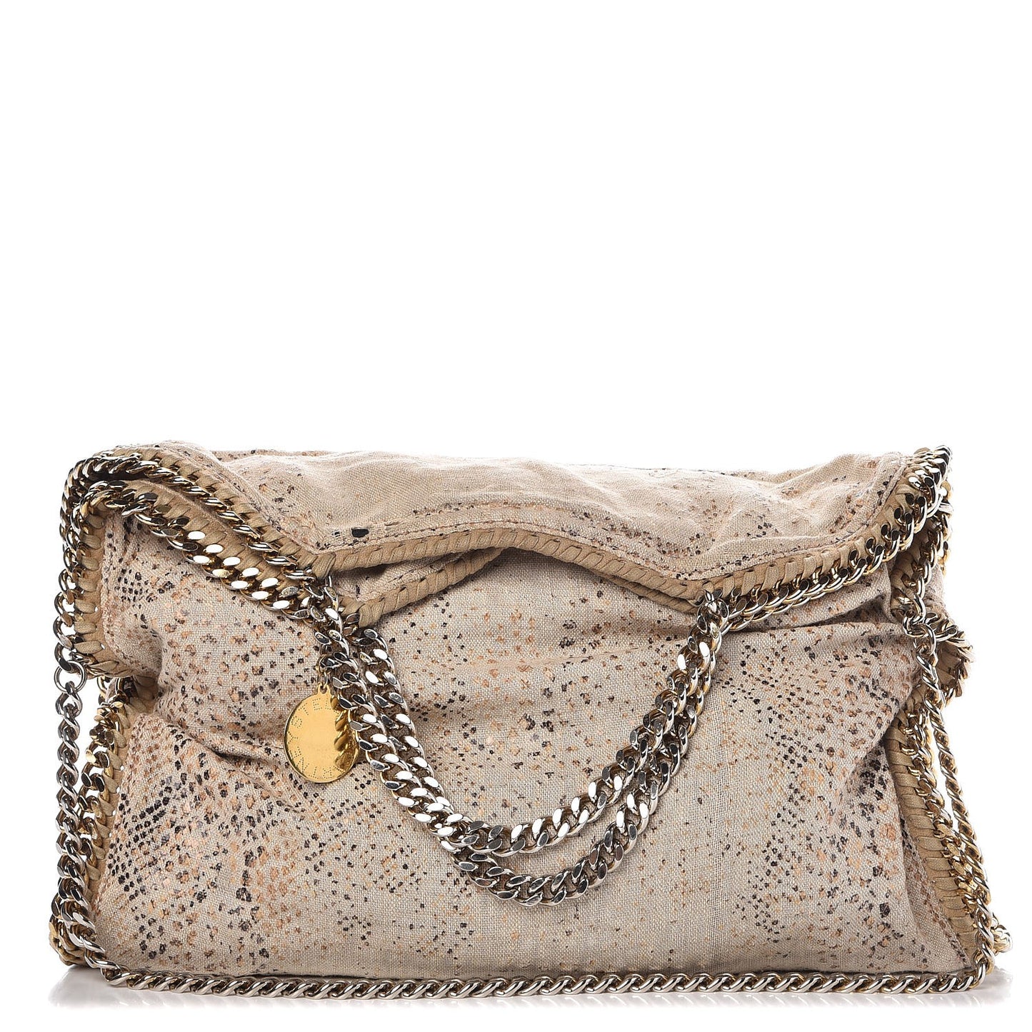 Linen Eco Python Print Falabella Tote