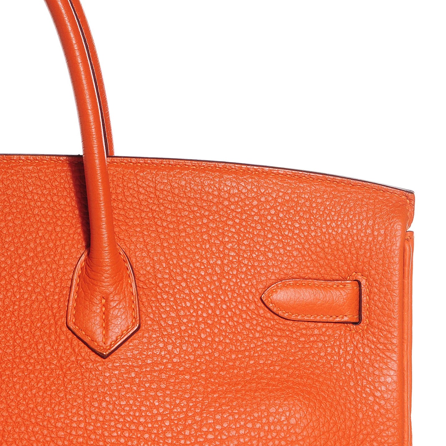 Togo Birkin 40 Orange