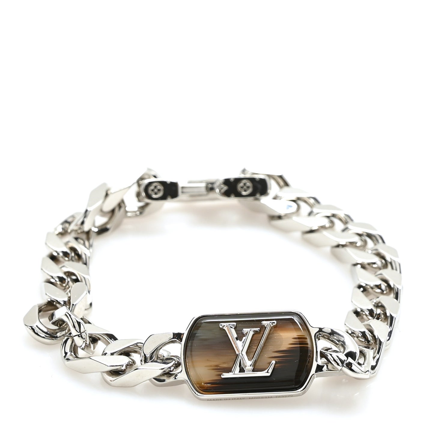 Monogram Chain Shades Bracelet M Silver