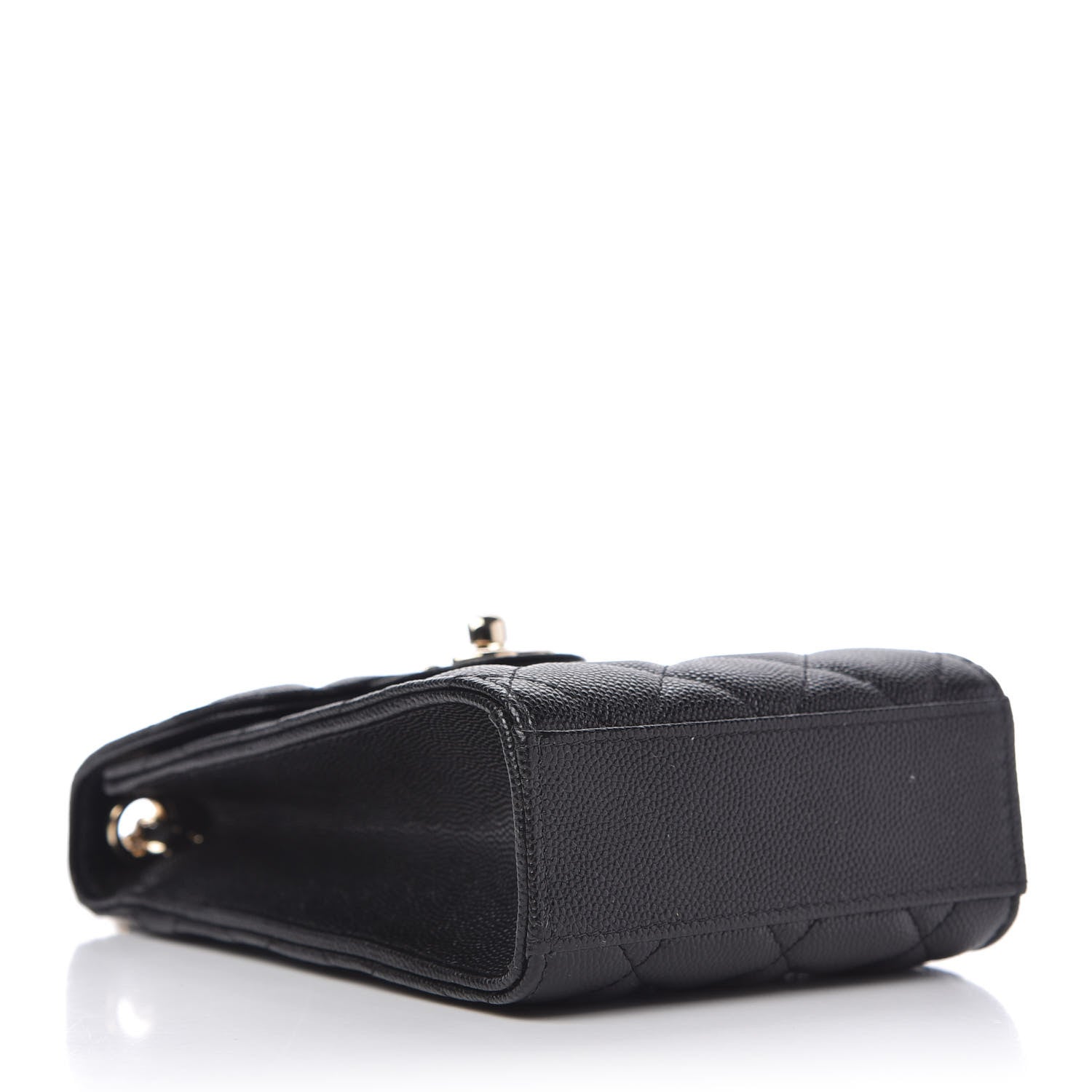 Chanel Caviar Quilted Classic Phone Holder Black 4 of 10