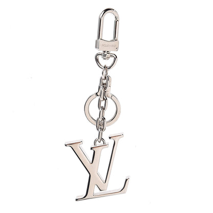 Louis Vuitton LV Facettes Bag Charm Key Holder Silver 1 of 4
