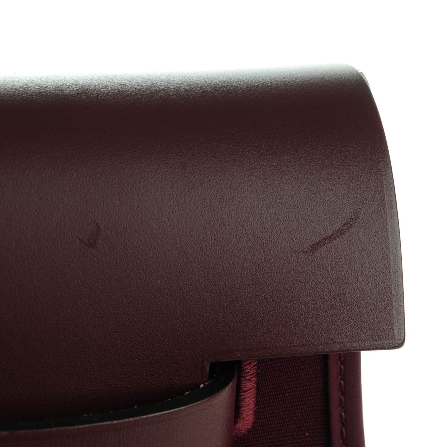 Hermes Toile Herbag Zip 39 MM Prune 11 of 11