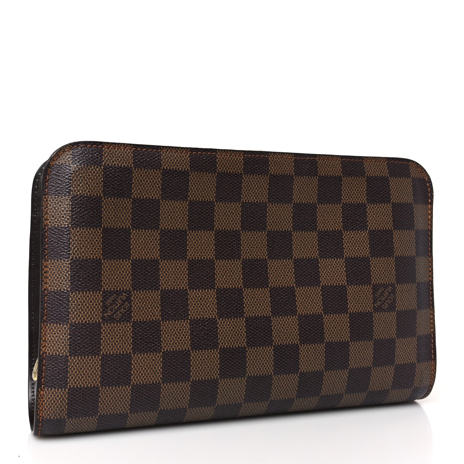 Louis Vuitton Damier Ebene Pochette Saint Louis Clutch 3 of 8