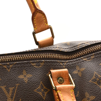 Louis Vuitton Monogram Keepall Bandouliere 55 14 of 15