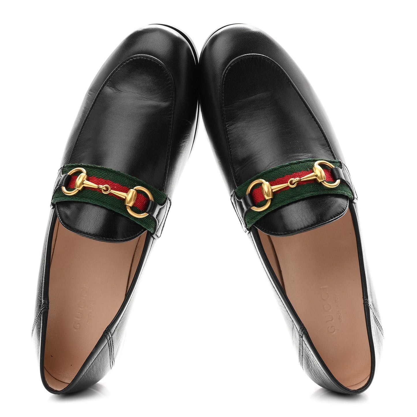 Malaga Kid Web Womens Horsebit Loafers 35.5 Black