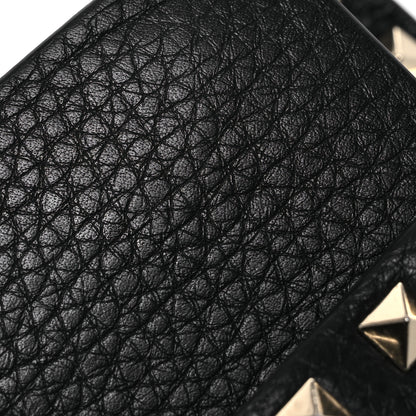 Valentino Garavani Vitello Rockstud Side Slip Crossbody Black 10 of 14