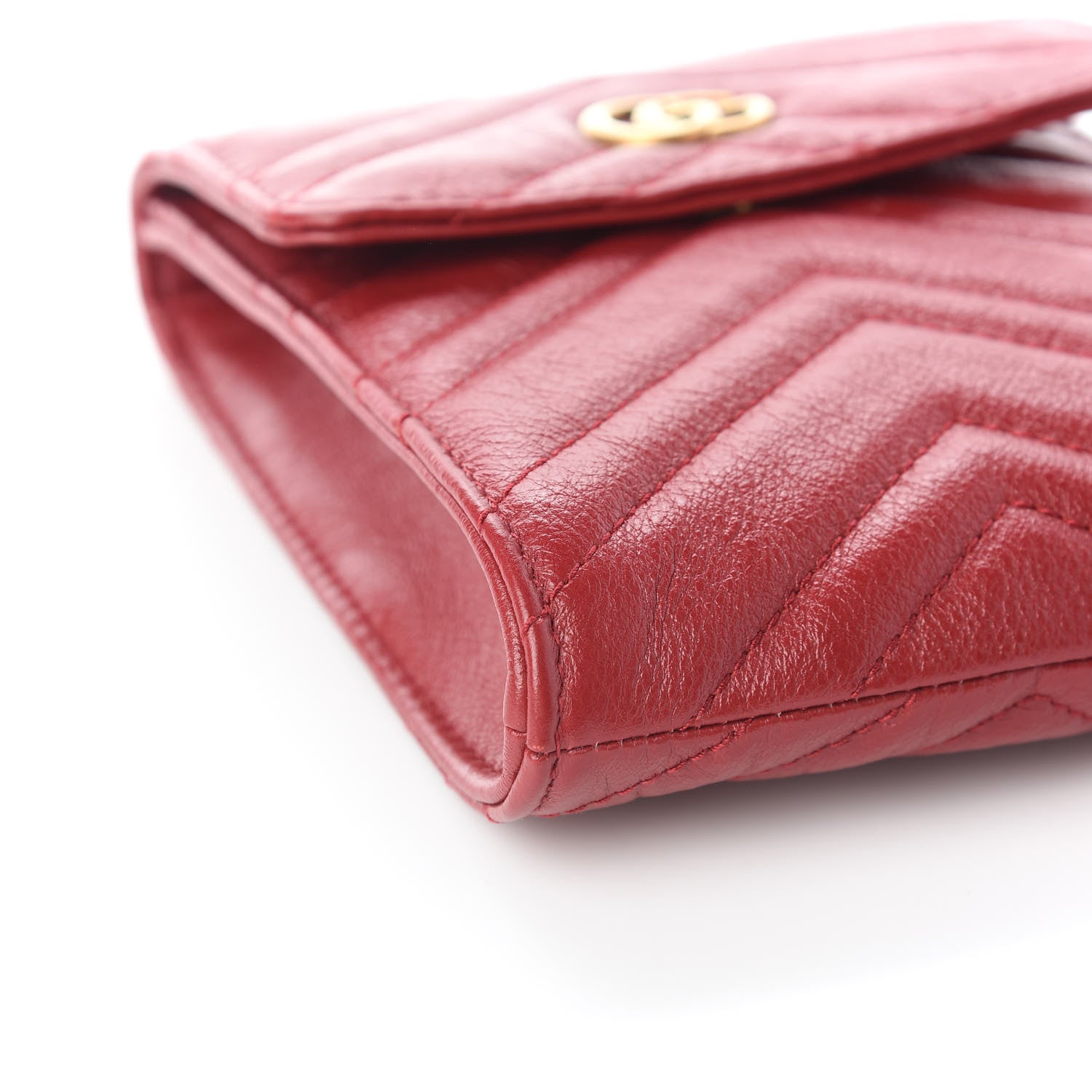 Gucci Azalea Calfskin Matelasse GG Marmont Multi Belt Bag 85 34 Romantic Cerise 16 of 20