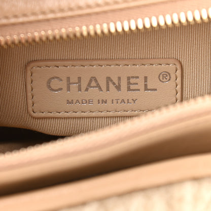 Chanel Shearling Small Gabrielle Hobo Dark Beige 6 of 10
