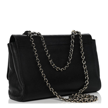 Mulberry Glossy Goatskin Medium Lily Black 3 of 11