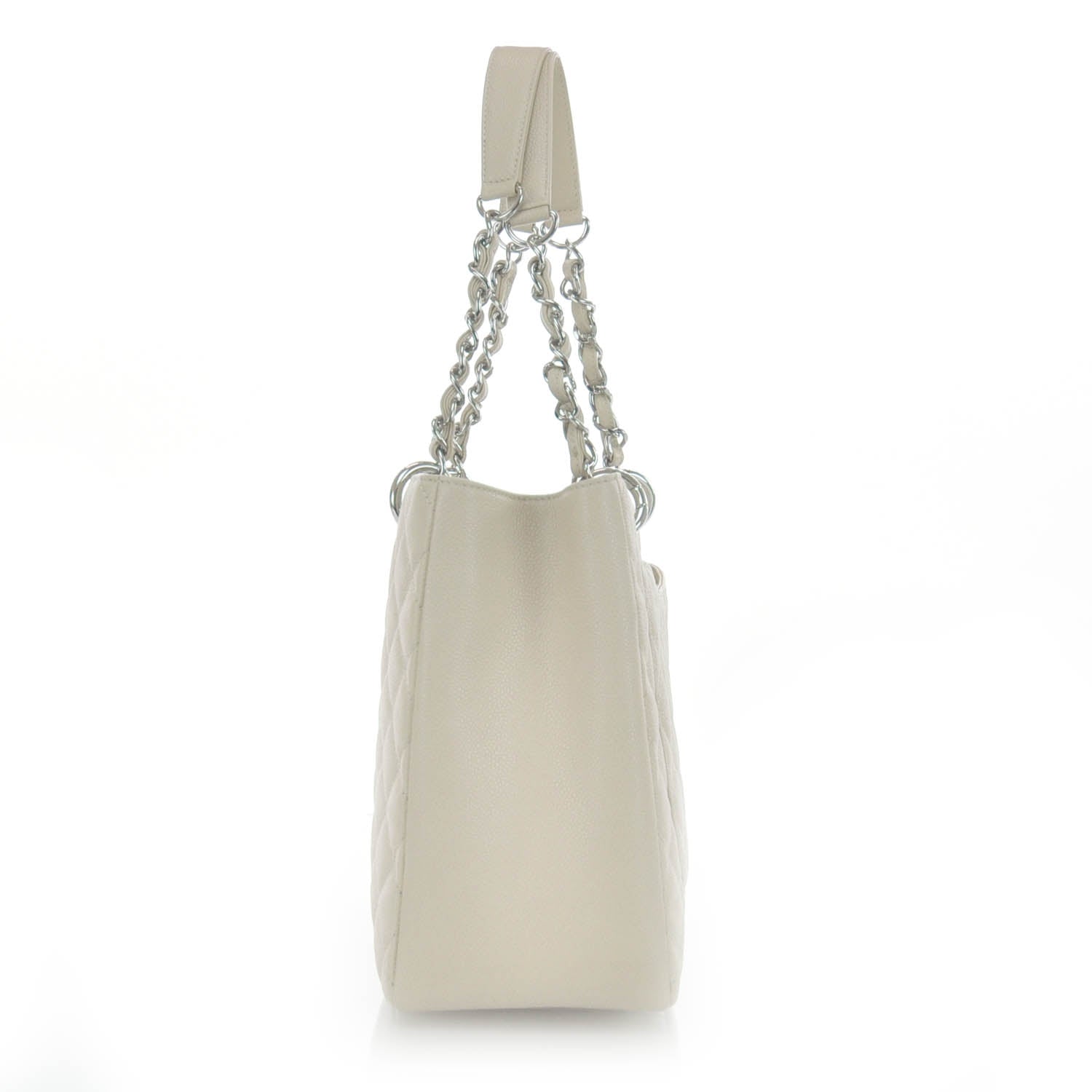 Chanel Caviar Grand Shopping Tote GST Beige Clair 5 of 23