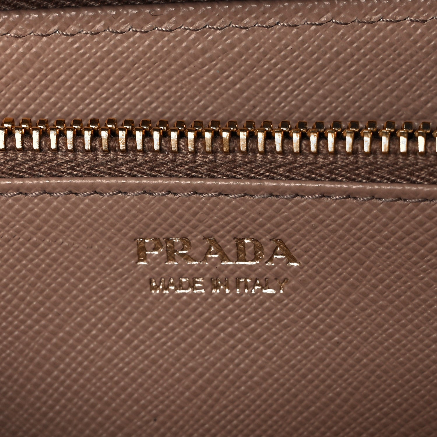 Prada Saffiano Metal Zip Around Wallet Cammeo 6 of 8
