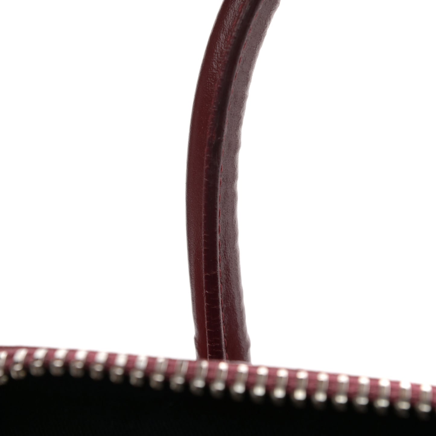Shiny Lord Calfskin Medium Antigona Burgundy