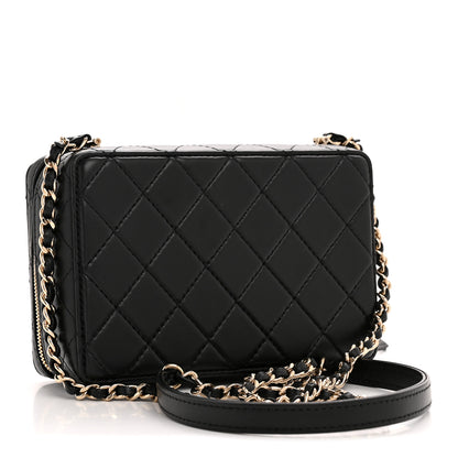 Chanel Lambskin Quilted Coco Click Bag Black 3 of 11
