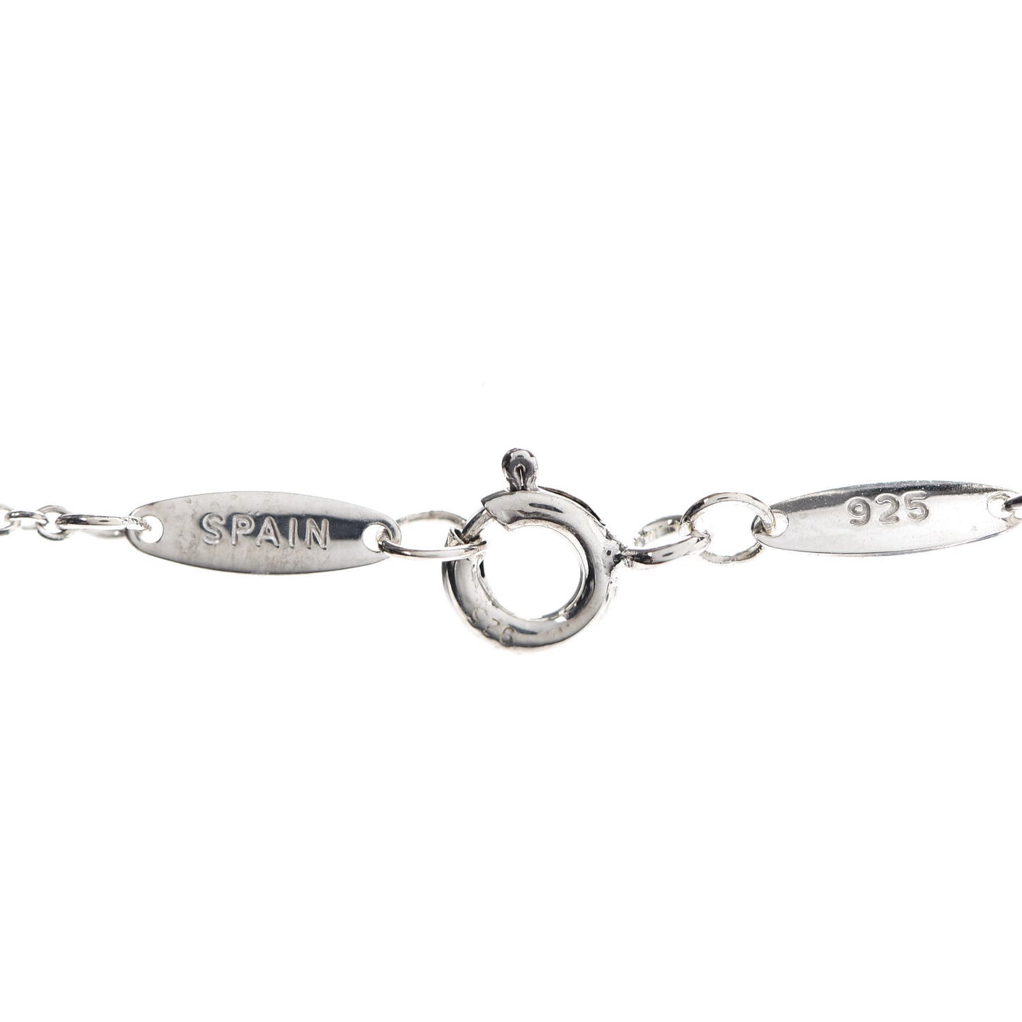 Sterling Silver 22mm Elsa Peretti Teardrop Pendant Necklace