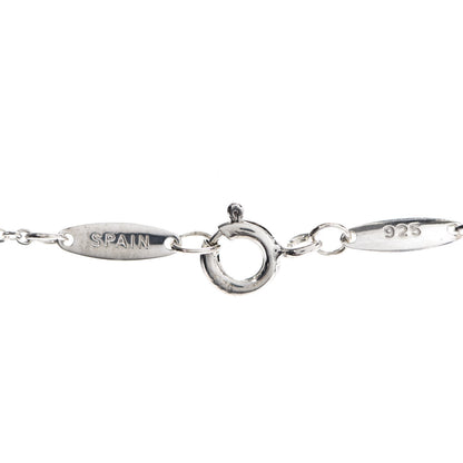 Tiffany Sterling Silver 22mm Elsa Peretti Teardrop Pendant Necklace 4 of 7
