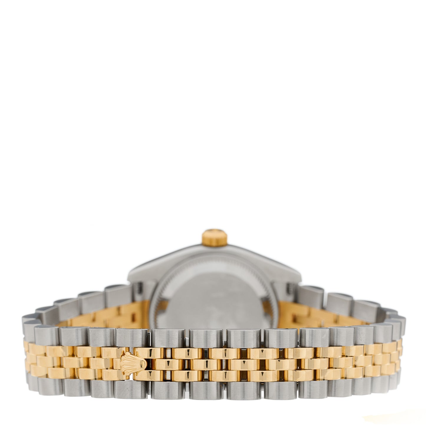 Stainless Steel 18K Yellow Gold Diamond 26mm Oyster Perpetual Datejust Watch Champagne 179173