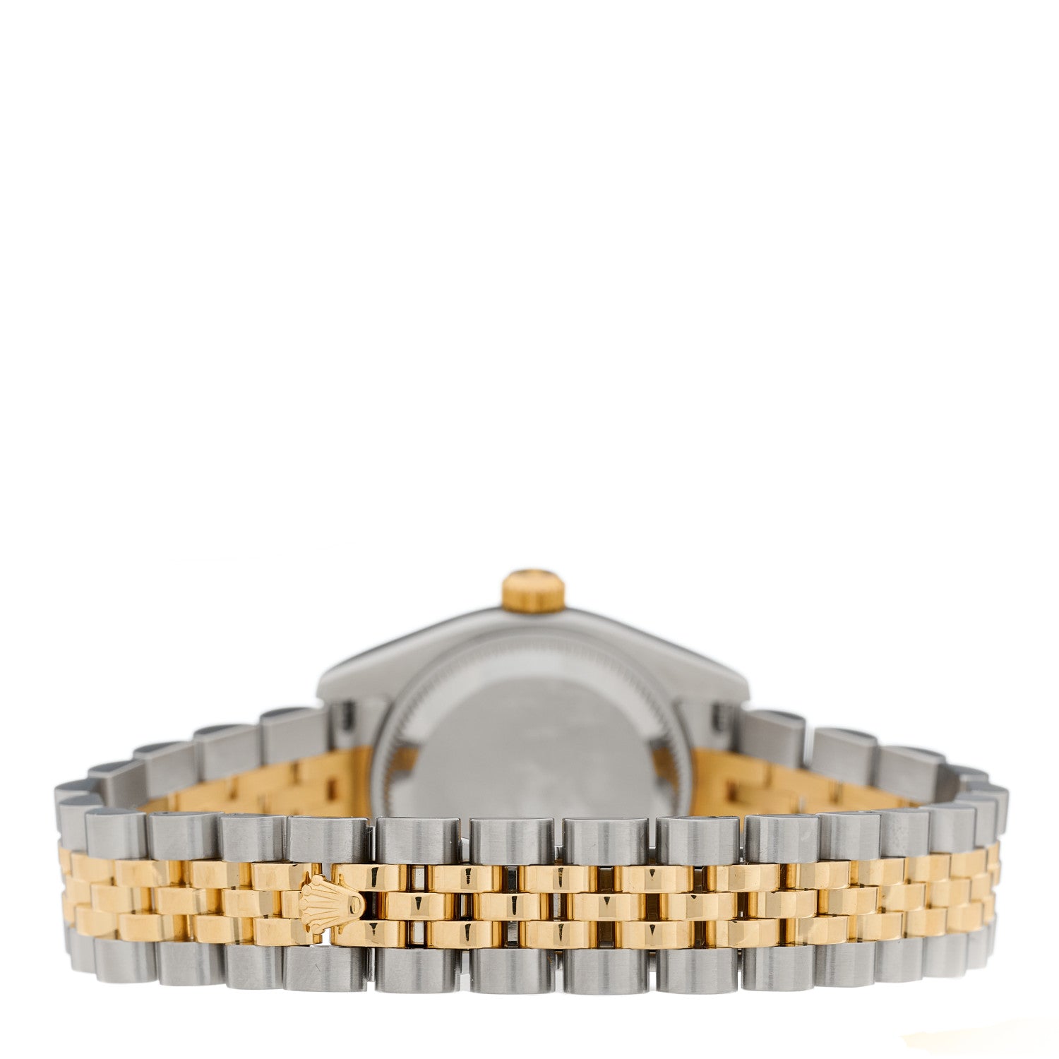 Rolex Stainless Steel 18K Yellow Gold Diamond 26mm Oyster Perpetual Datejust Watch Champagne 179173 3 of 4