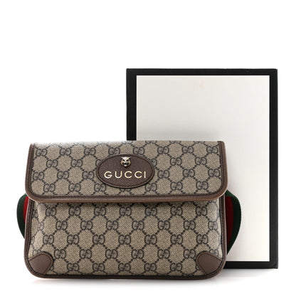 Gucci GG Supreme Monogram Neo Vintage Web Belt Bag Brown 13 of 13