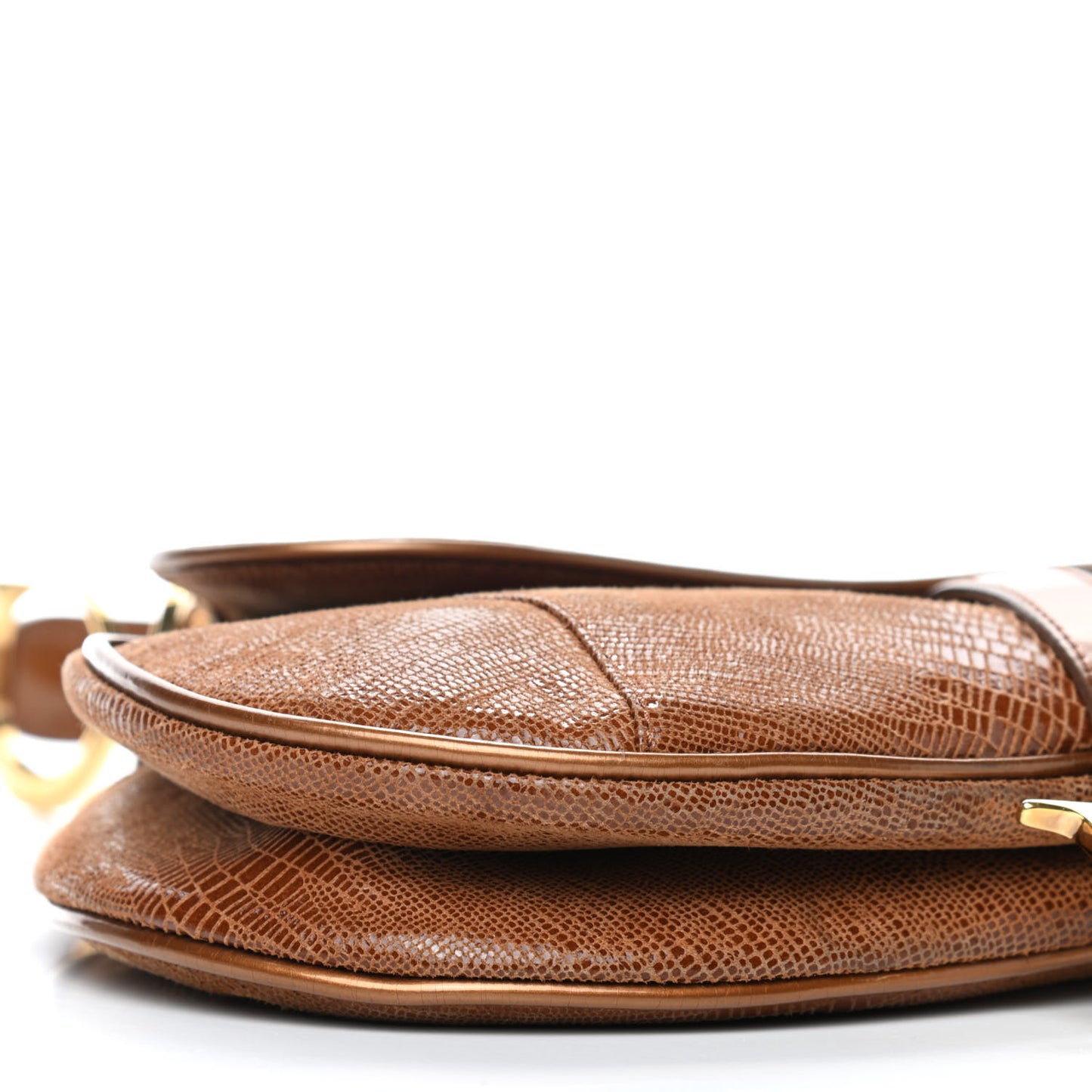 Lizard Saddle Bag Brown