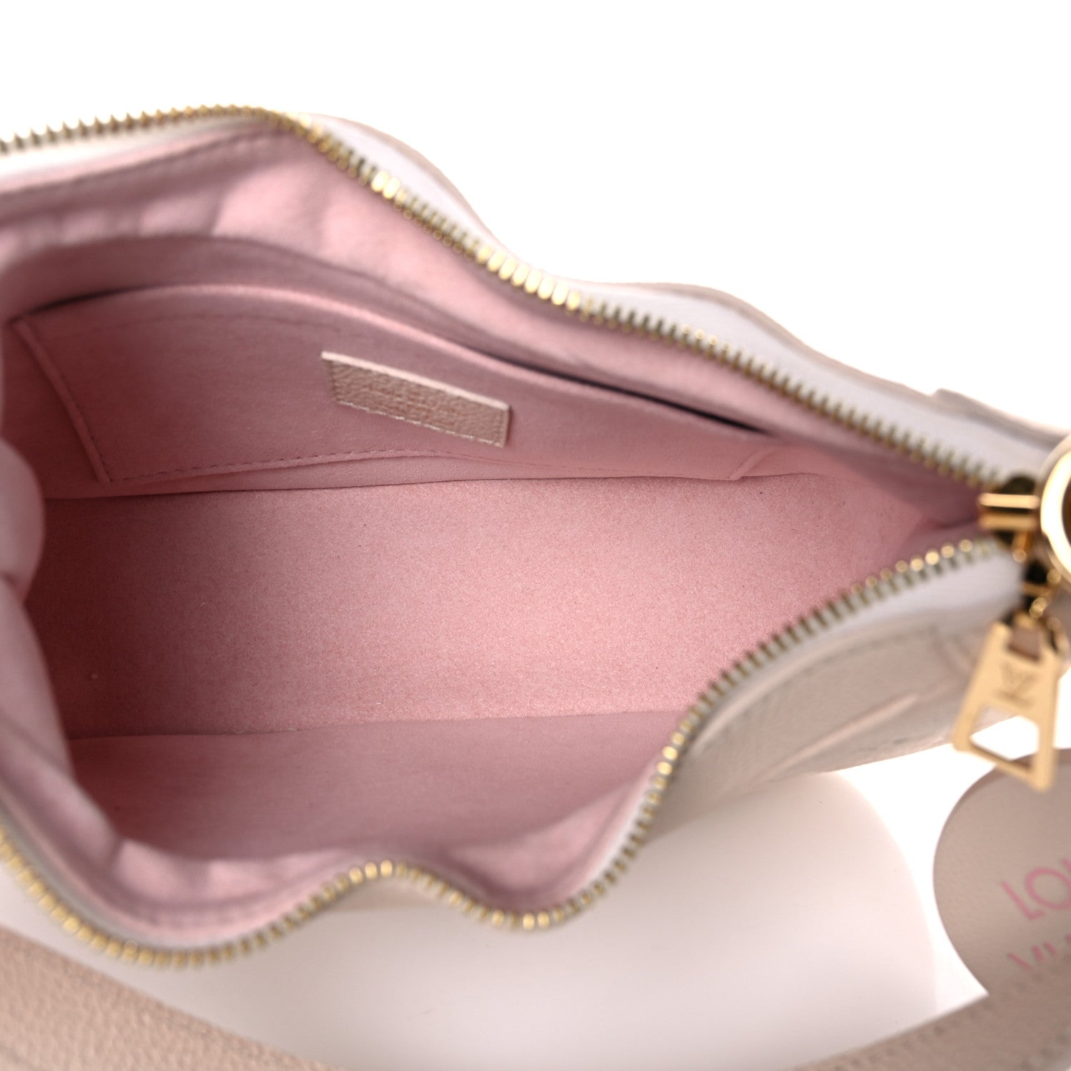 Louis Vuitton Empreinte Monogram Spring in the City Bagatelle NM Pink Beige Yellow 4 of 8