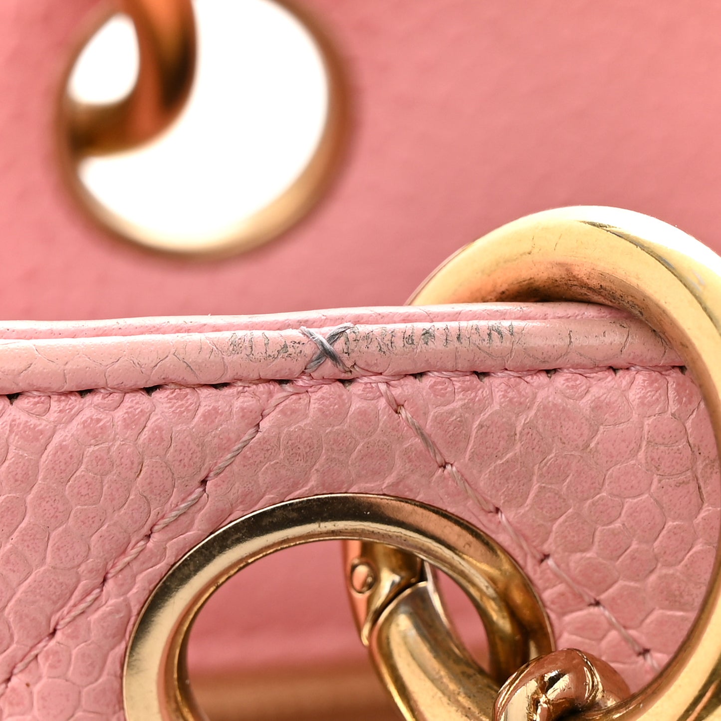 Caviar Quilted Petit Shopping Tote PST Pink