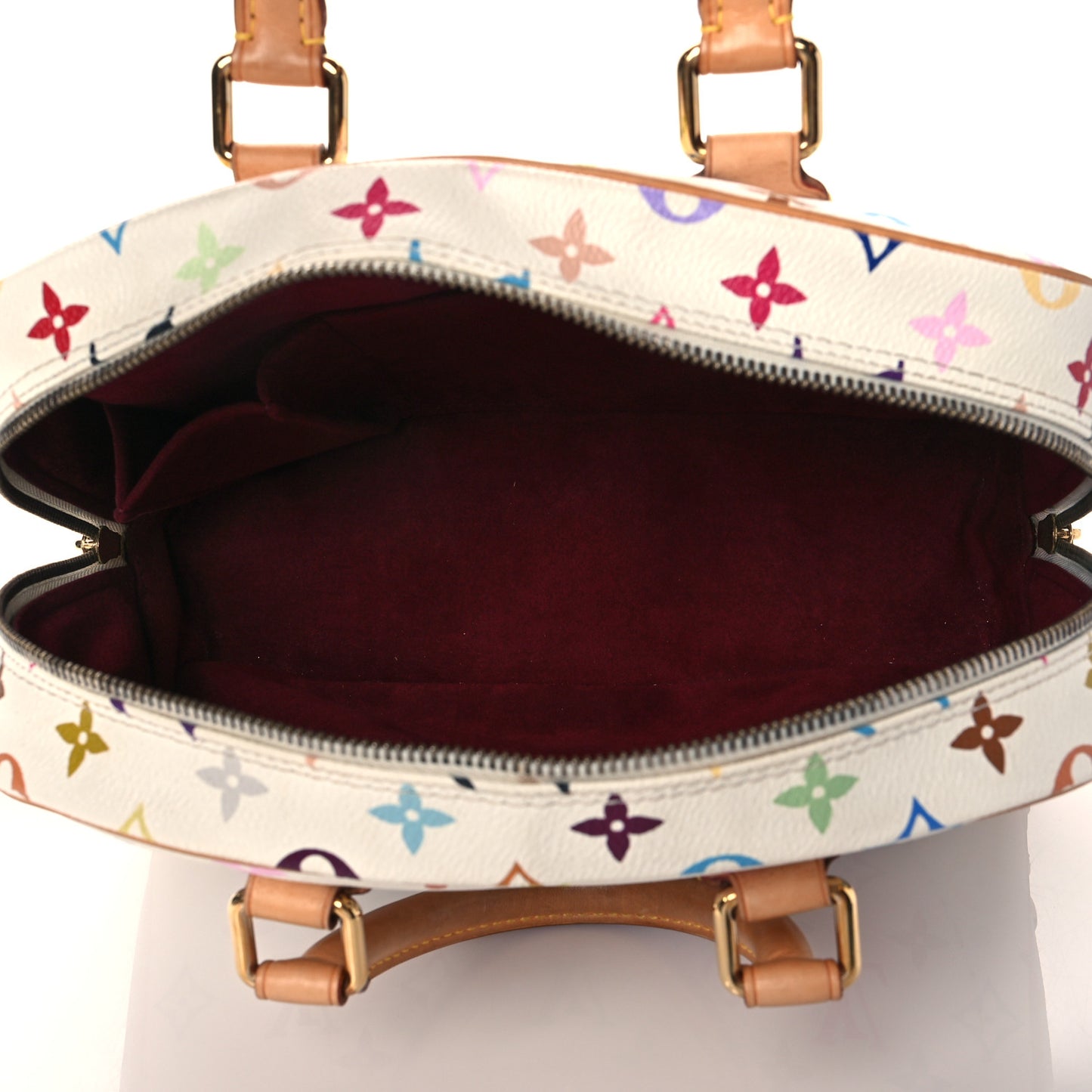 Monogram Multicolor Trouville White