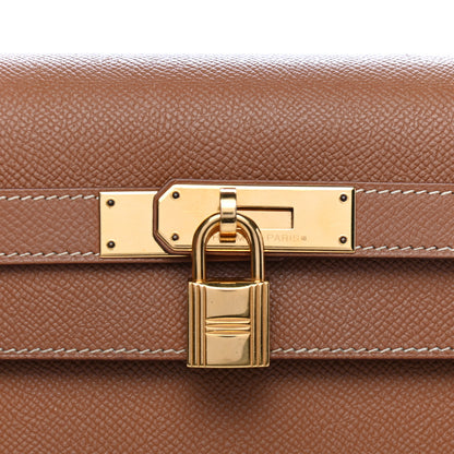 Hermes Epsom Kelly Sellier 32 Gold 7 of 13