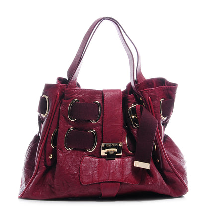 Jimmy Choo Leather XL Ramona Tote Red 1 of 9