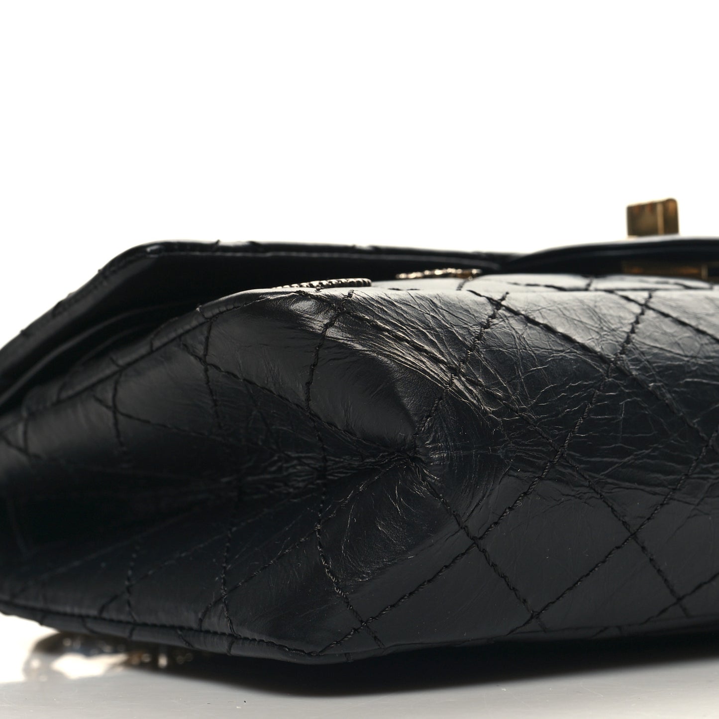 Aged Calfskin Lucky Charms 2.55 Reissue 225 Flap Black