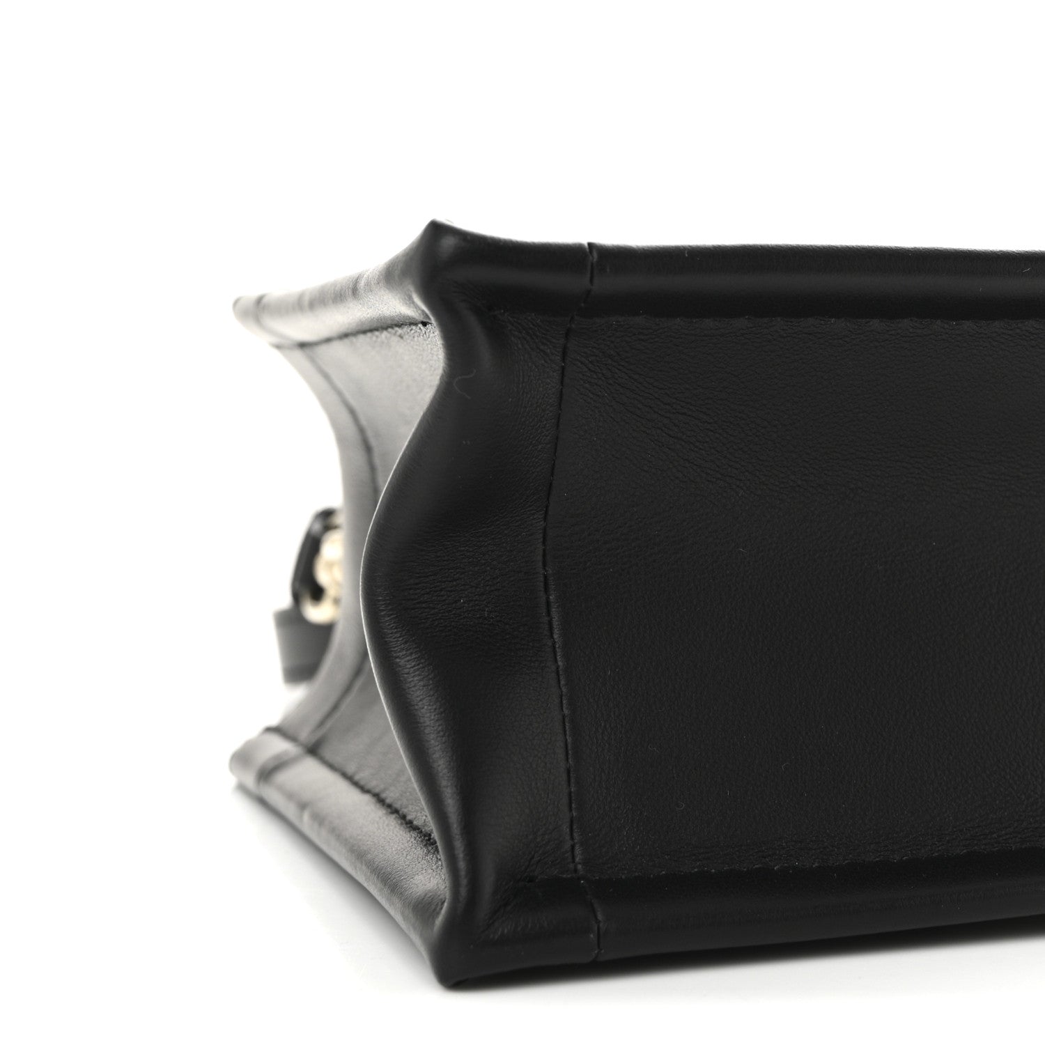 Christian Dior Calfskin Macrocannage Mini Book Tote Black 9 of 11