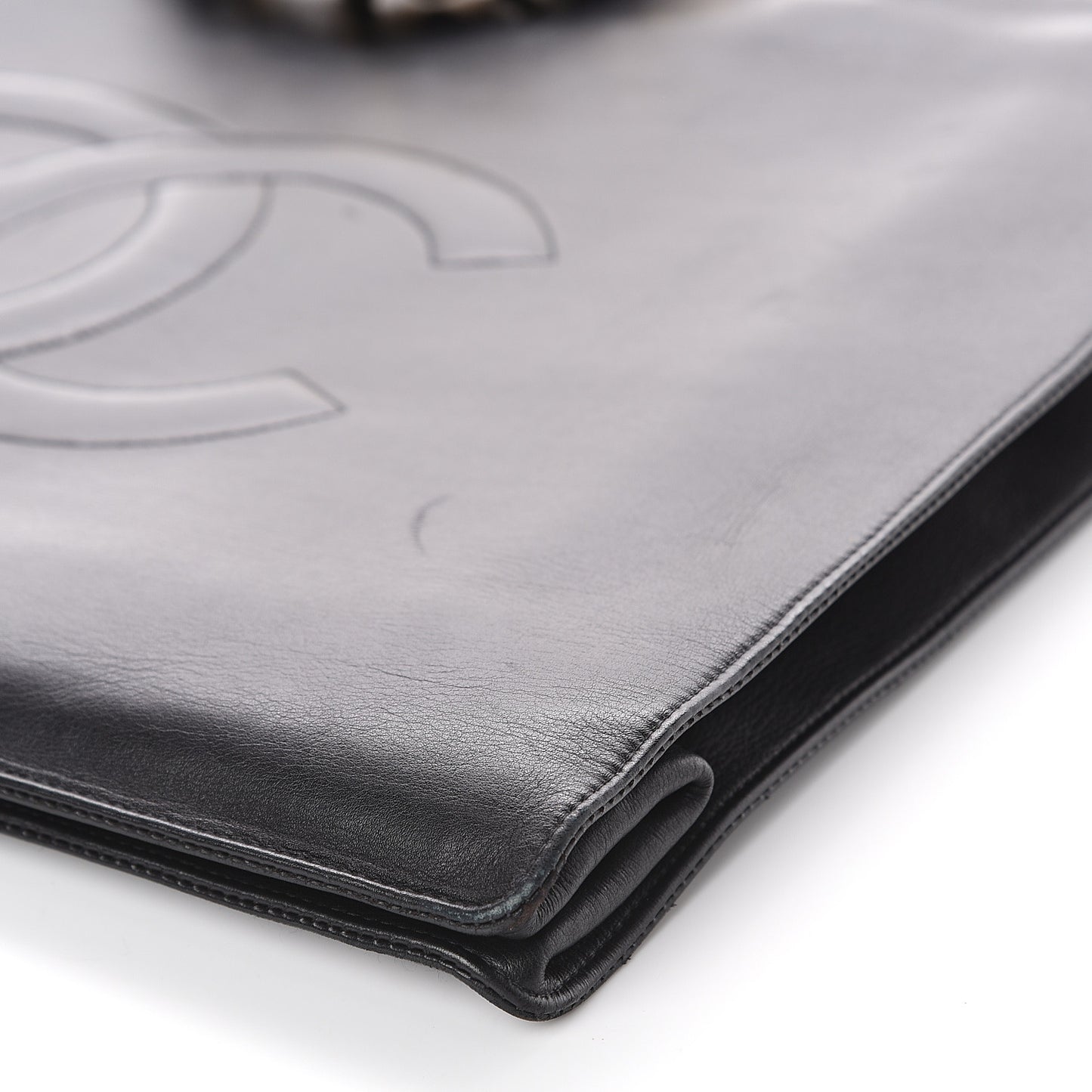 Lambskin CC Shoulder Bag Black