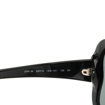 Prada Butterfly Frame Sunglasses SPR 18I Black 4 of 6
