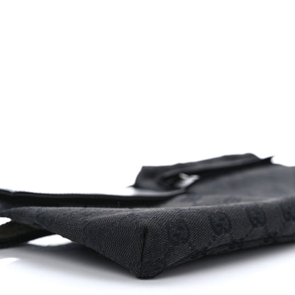 Gucci GG Monogram Double Pocket Belt Bag Black 8 of 10