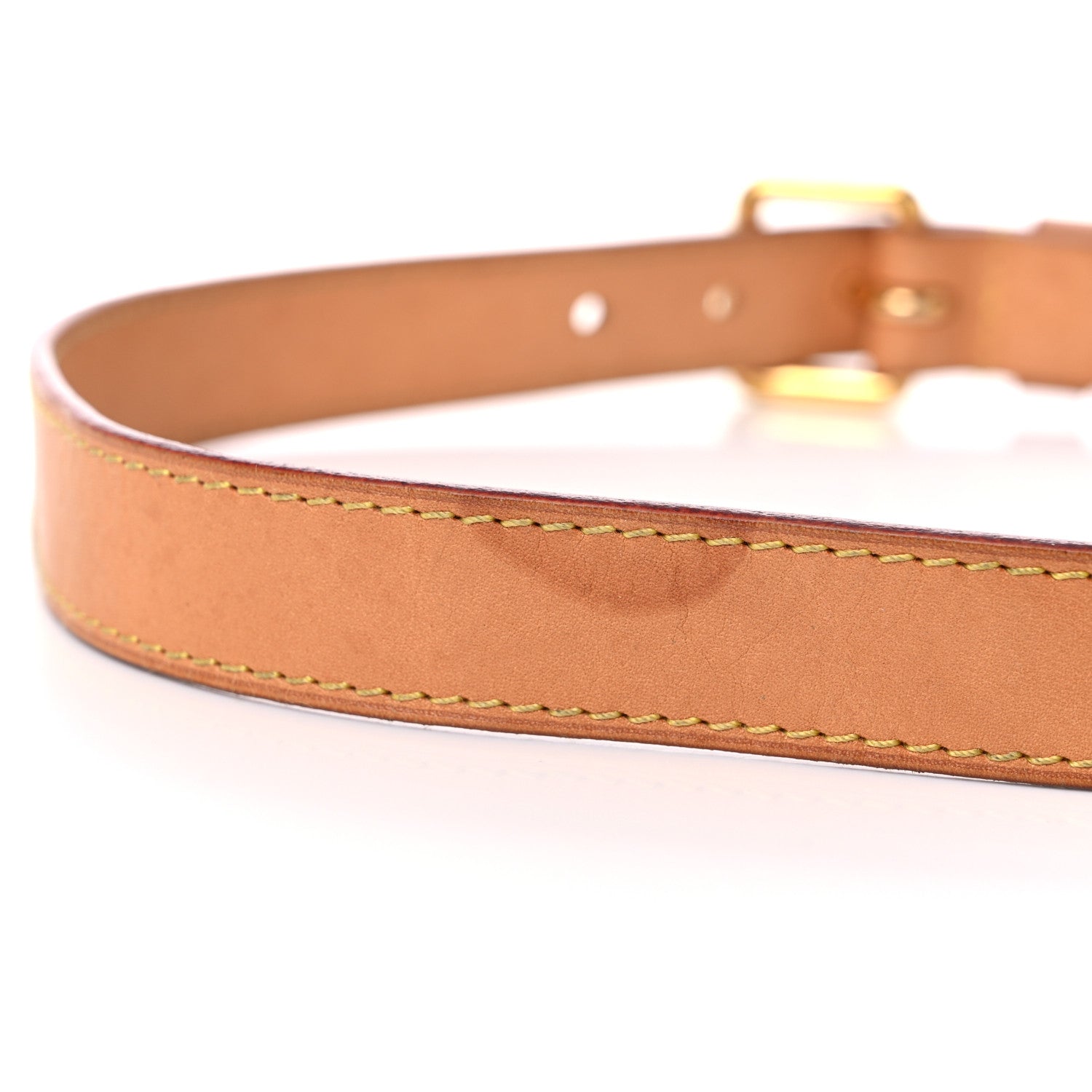 Louis Vuitton Vachetta 25mm Adjustable Shoulder Strap VVN 7 of 9