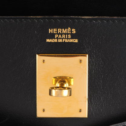 Hermes Box Kelly Sellier 32 Black 17 of 26