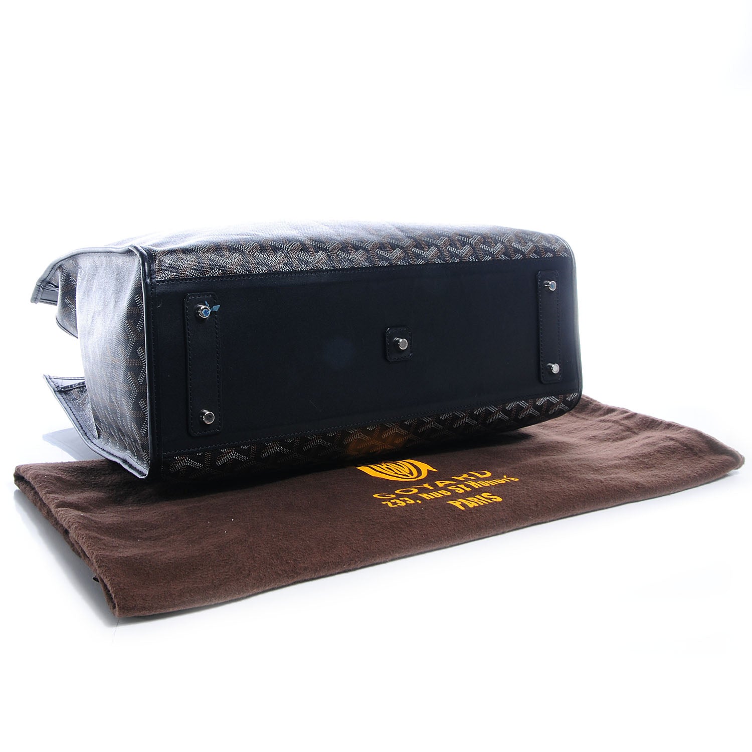 Goyard Goyardine Marquises Tote Black 4 of 8