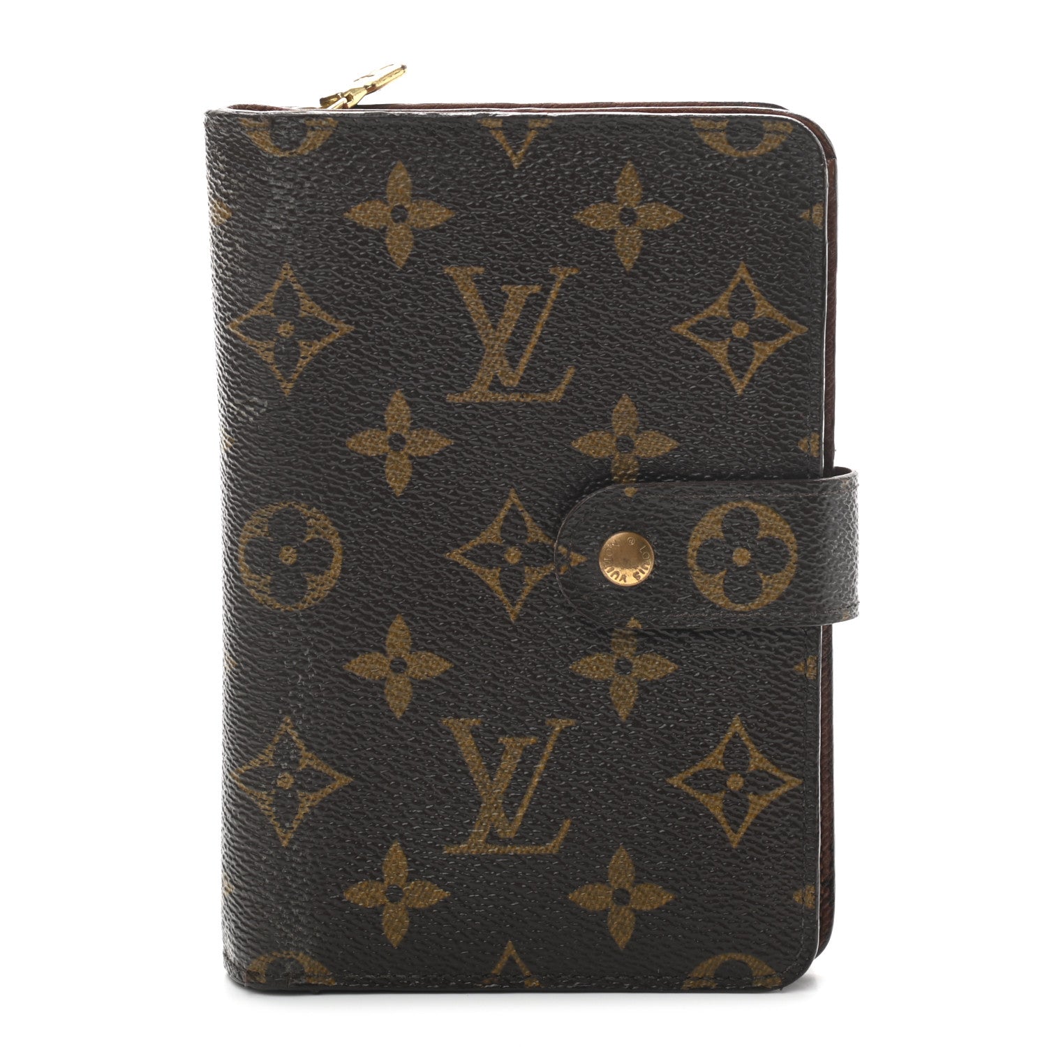 Louis Vuitton Monogram Porte Papier Zippe Wallet 1 of 8