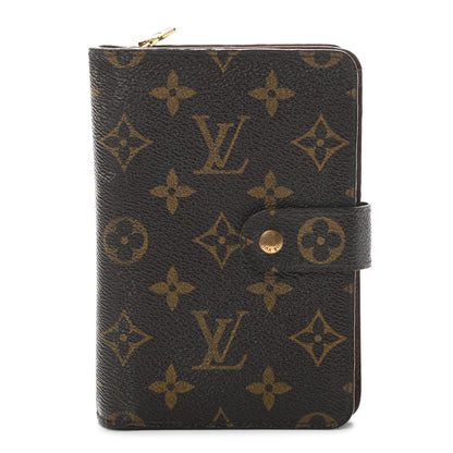 Louis Vuitton Monogram Porte Papier Zippe Wallet 1 of 8