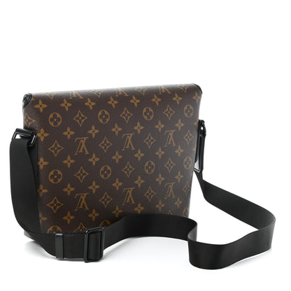 Louis Vuitton Monogram Macassar Magnetic Messenger 3 of 9