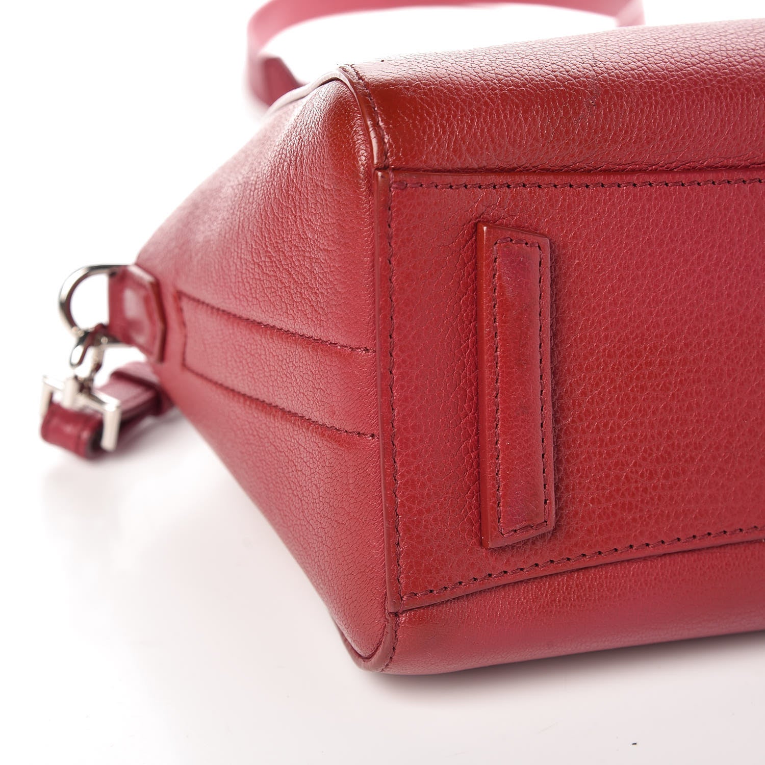 Givenchy Sugar Goatskin Mini Antigona Raspberry 14 of 17