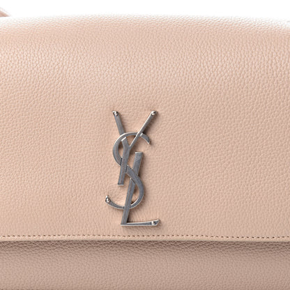 Saint Laurent Grained Calfskin Embossed Monogram Medium Sunset Marble Pink 10 of 10
