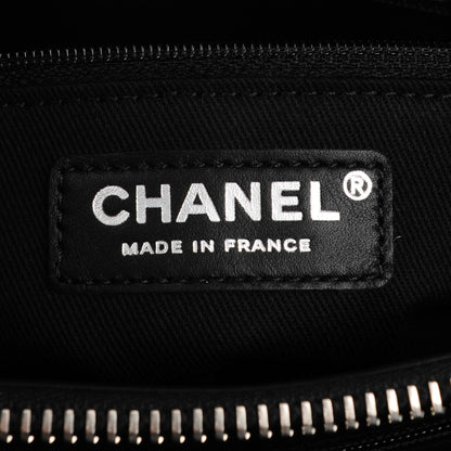 Chanel Patent Quilted CC Angle Tote Black 6 of 7