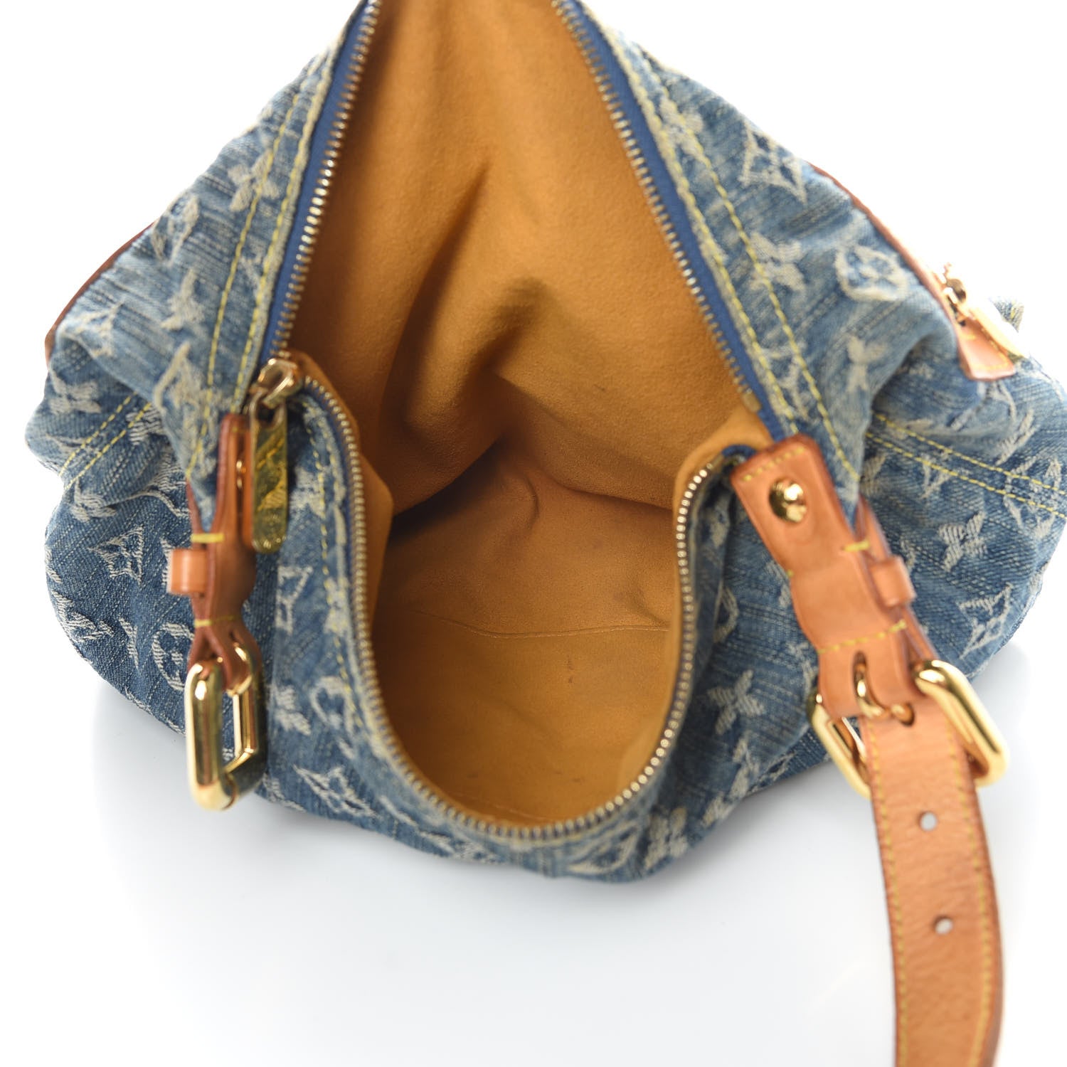 Louis Vuitton Monogram Denim Baggy PM Blue 5 of 17