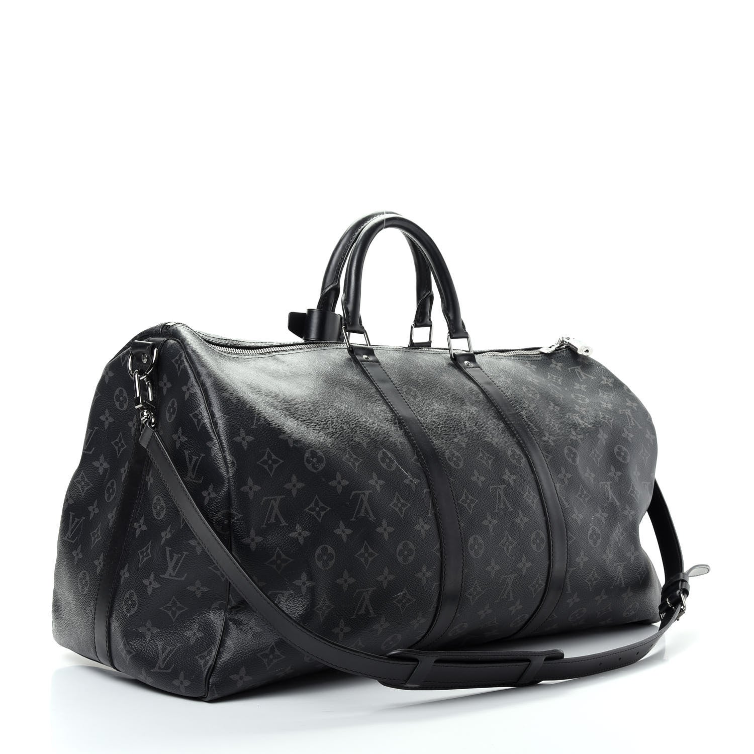 Louis Vuitton Monogram Eclipse Keepall Bandouliere 55 2 of 11
