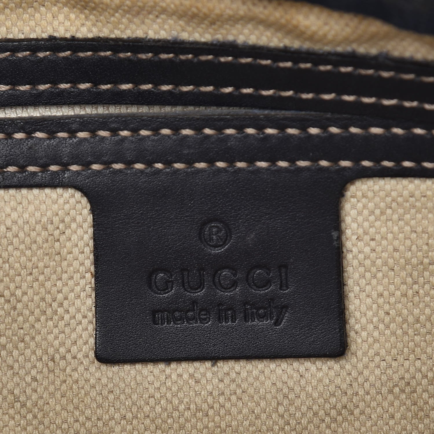 Gucci GG Supreme Monogram Belt Bag Navy 6 of 16
