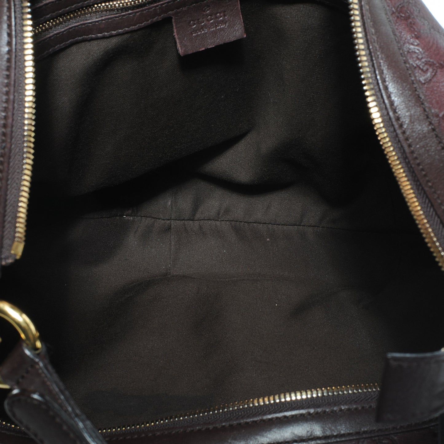 Guccissima Studded Large Hobo Chocolate