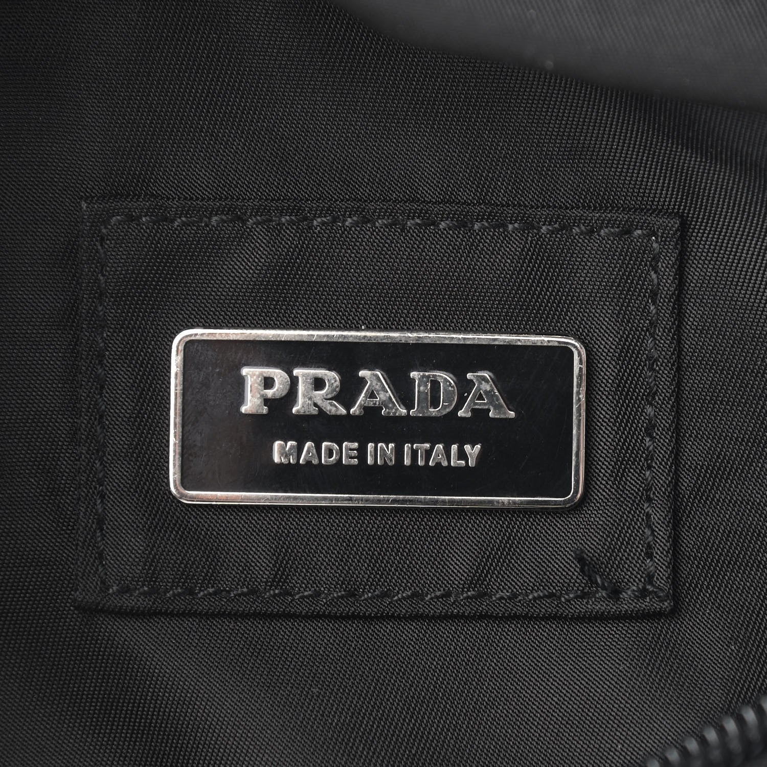 Prada Tessuto Nylon Montagna Belt Bag Black 6 of 10